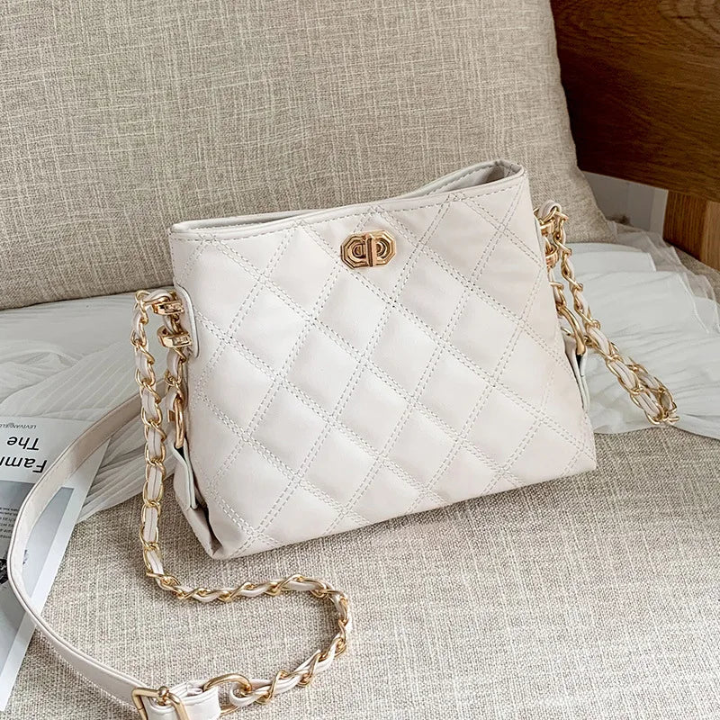 Design Handbag Shoulder Bags for Women Small Luxury Crossbody Bag High Quality Soft Leather Purse New Ladies Small Square Bag