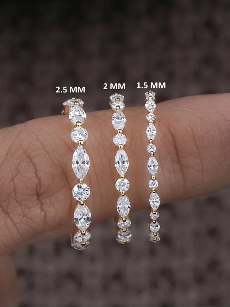 925 Sterling Silver Simplicity Classic Zircon Bead Ring For Women Engagement Wedding Luxury Fashion High Quality Fine Jewelry