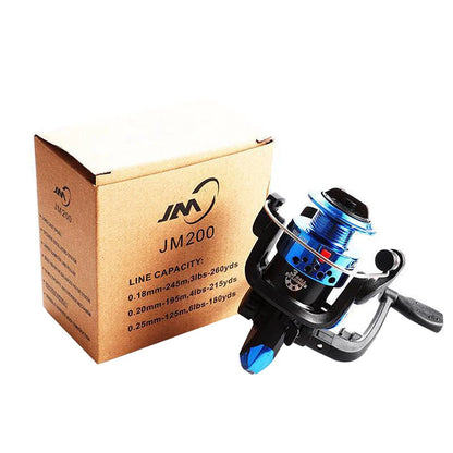 Folding Saltwater Spinning Fishing Reel 5.2:1 Gear Ratio Ultralight Casting Wheel for Carp Fishing