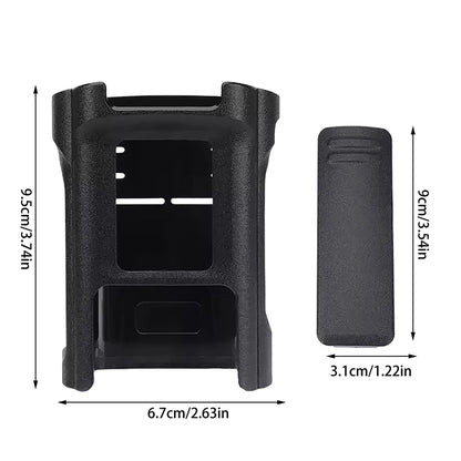 For DM32 Two Way Ham Radio Original UV-32 DM-32 Walkie Talkie Belt Clip Hoster Case UV32 Belt  Belt Holder Case