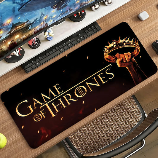 TV G-Game Of T-Thrones  Mouse Pad Non-slip Rubber Computer Mat Gamer Balance Decoracion Deskmat Laptop Office Large