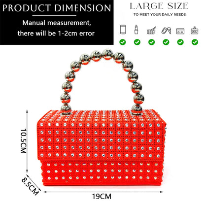 Venus Chan-Nigerian Heel Party for Women Yellow Shoes and Bag Set Rhinestone Handbag Italian Design Wedding INS 2024