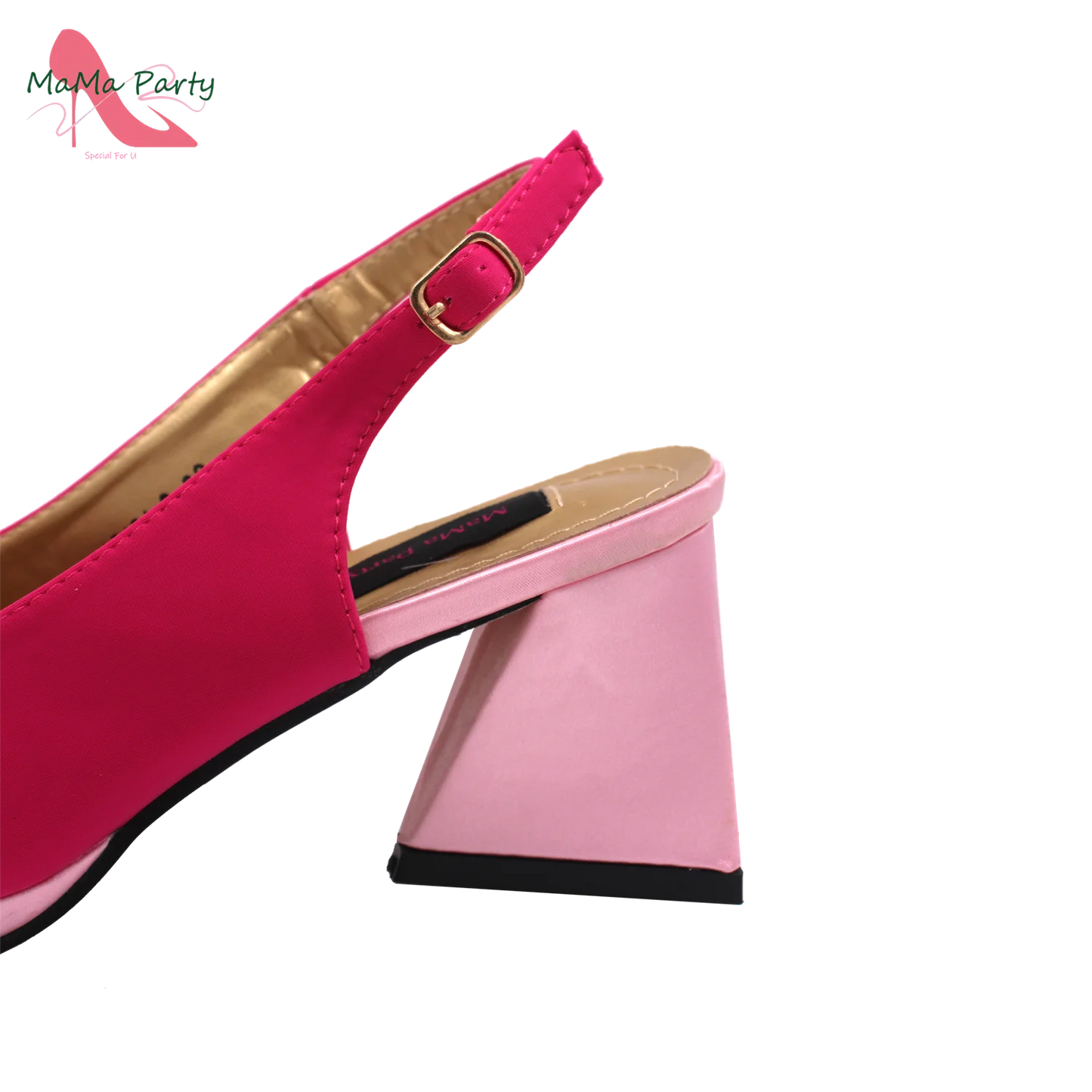2024 New Design Special Fashion African Women Shoes Matching Bag Set High Quality with Platform Comfortable Heels for Part