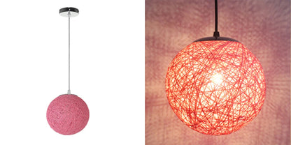 Nordic Hand-woven Rattan Pendant Lights Ceiling Chandelier Modern Hanging Lamps Restaurant Living Room Kitchen Lighting Fixtures