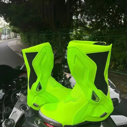 Torque 3 Off-Road Motorcycle Botas Professional Track Riding Boots Cowhide Waterproof Racing Anti-Collision for Rally Race shoe