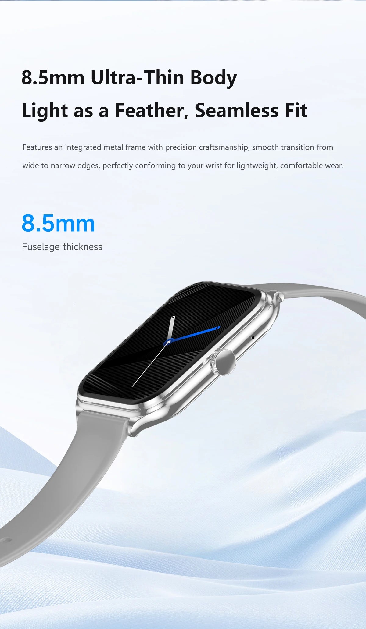 2026 new ultra-thin outdoor sports smartwatch, wirelesscommunication,suitable for men's and women'ssports,stepcounting,best gift