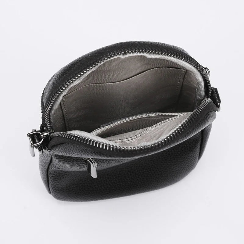 100% Genuine Cow Leather Luxury Handbags Women Bags Designer Ladies Crossbody Shoulder Bags for Women Top Quality Sac A Main New