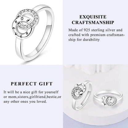 2026 New 925 Sterling Silver Rings Zircon Sparkling CZ Rings Rings For Women Original Wedding Fine Jewelry Accessories Gifts