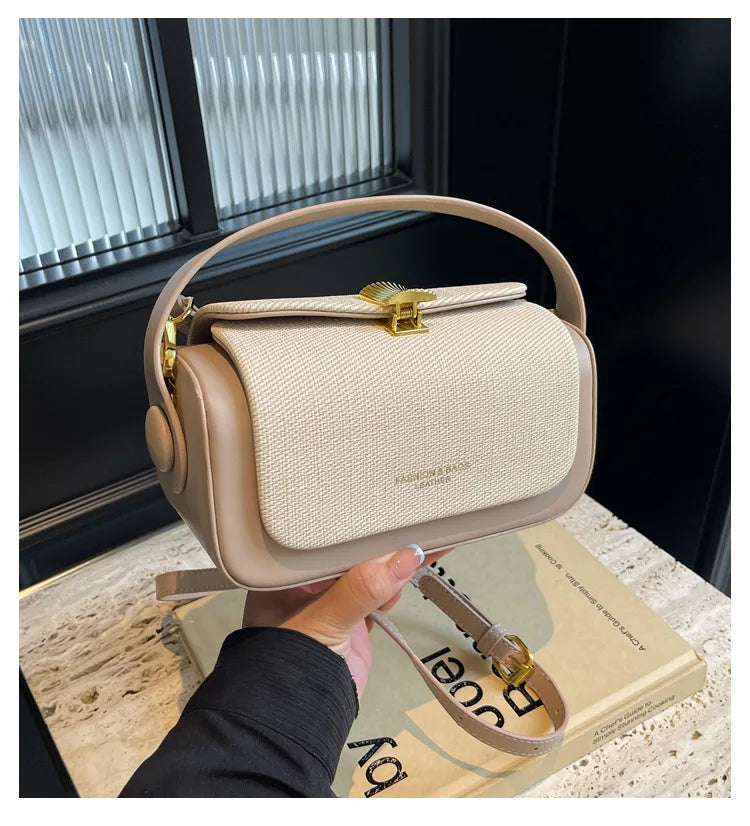 Simple Fashion Mini Square Women Crossbody Bags 2026 Luxury Designer Purses And Handbags Box Shape Pure Color Shoulder Satchels