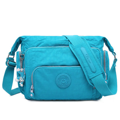 TEGAOTE Messenger Bags Women Crossbody Shoulder Bag Lady Bolsa Feminina Mujer Large Solid Beach Travel Bag Female Zipper 2024