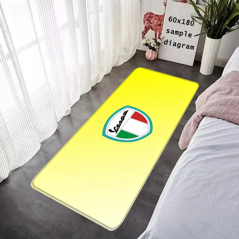 House Entrance Doormat Motorcycle Hallway Carpet Living Room Rugs V-Vespas Foot Carpets Bath Rug Floor Mats Non-slip Home Decor