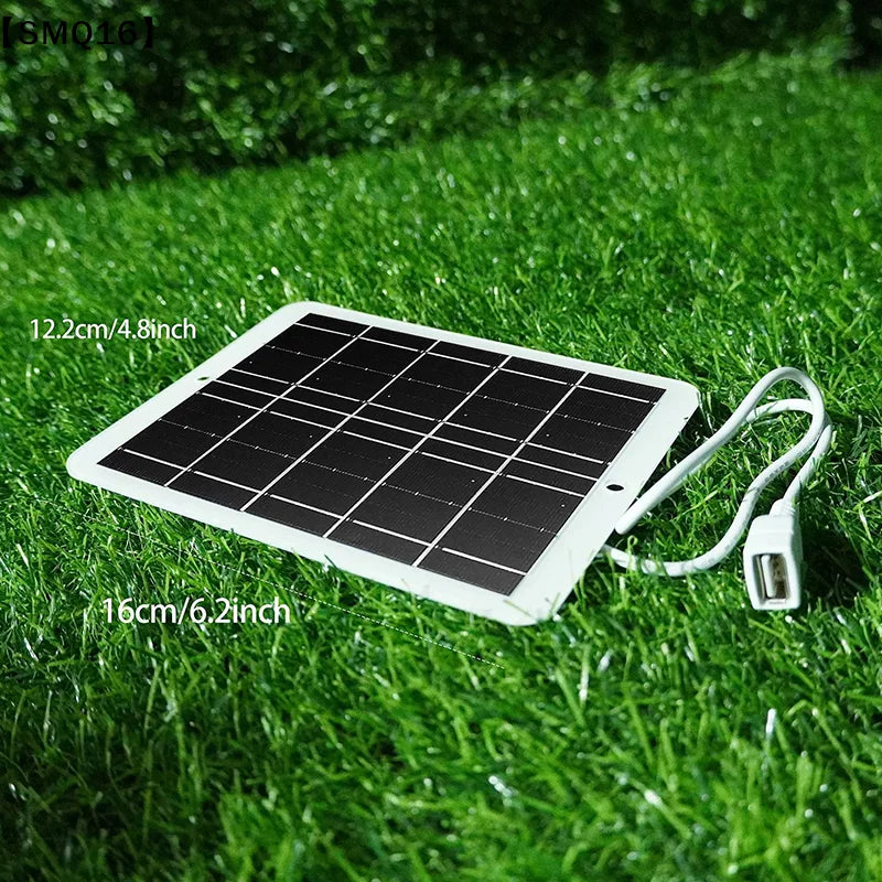 Solar Panel Portable For Fast Phone Charging,Outdoor Mini Solar Charger Outdoor Portable Solar Cell Plate【SMQ】