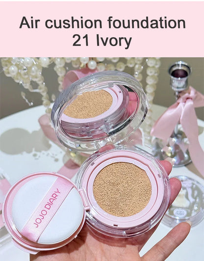 JOJO DIARY Ballet Day Series Makeup Gift Box Fitting Base Makeup Colored Lipstick Necklace Gift Giving