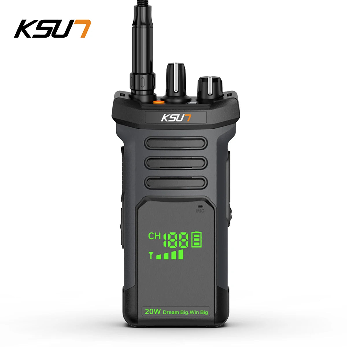 20 Watt Professional Walkie Talkie Long Range  Powerful Portable UHF  Radio For Underground Project Transceiver Wireless Device