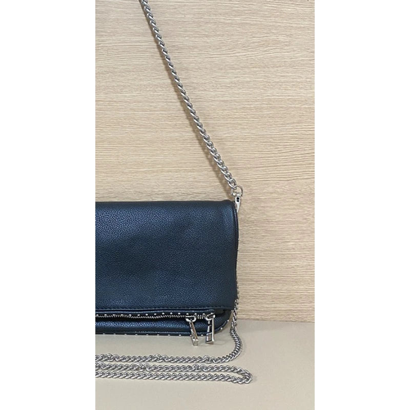 New Fashion Women Envelope Bag PU Leather Retro Crossbody Bag Luxury Design Ladies Shoulder Bag