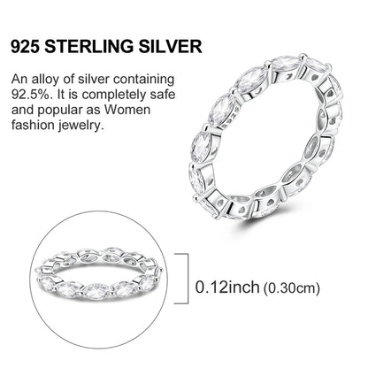 LAZA 925 Sterling Silver Colorful Rings Sparking Zirconium Bowknot Moon Sun Original Ring For Women Anniversary Wedding Gifts