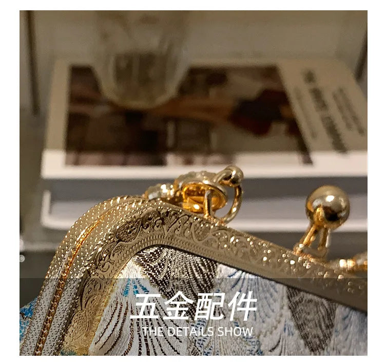 Luxury High Design Women Evening Bag Brand Party Banquet Glitter Bag for Ladies Wedding Clutch Handbag Shoulder Bag Chain Bolsas