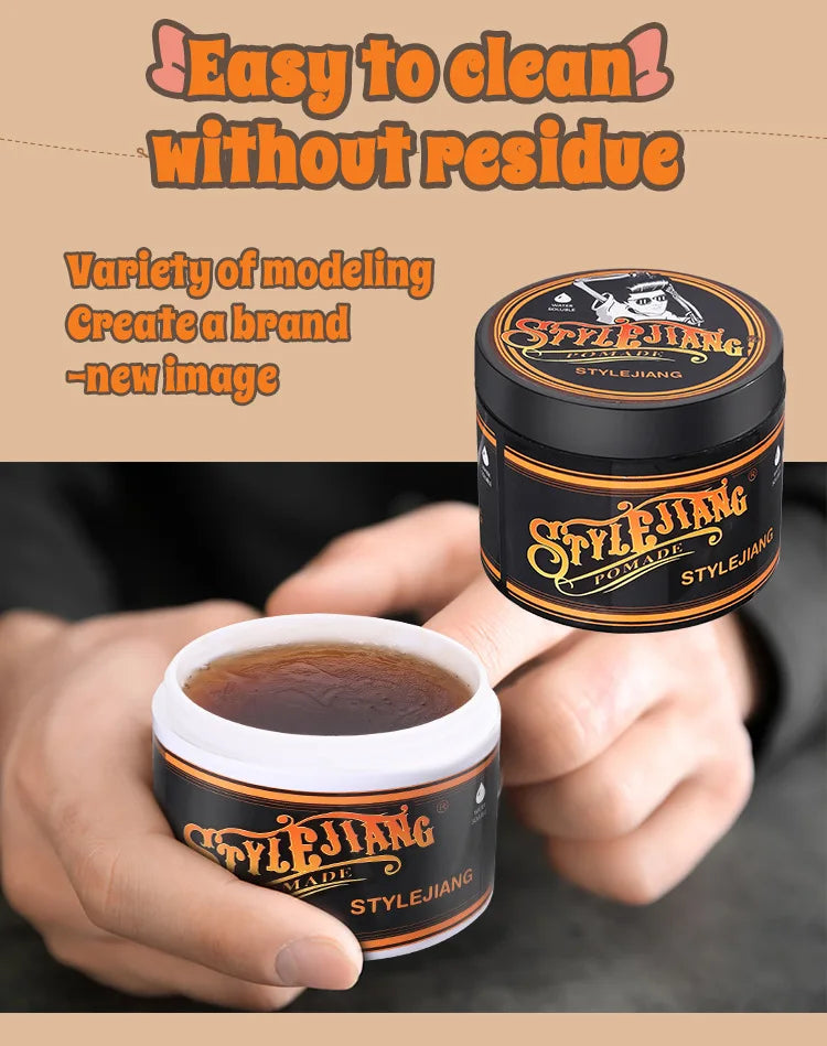 Suavecito Hair Pomade Strong Style Restoring Pomade Hair Wax Skeleton Cream Smooth Oil Mud Keep Hair Men Oil