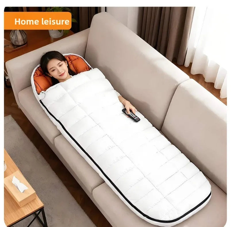 Wider Waterproof Down Sleeping Bag 225CM*95CM for Winter Cold Weather -25~0 ℃ Camping Hiking Backpacking with Compression Sack