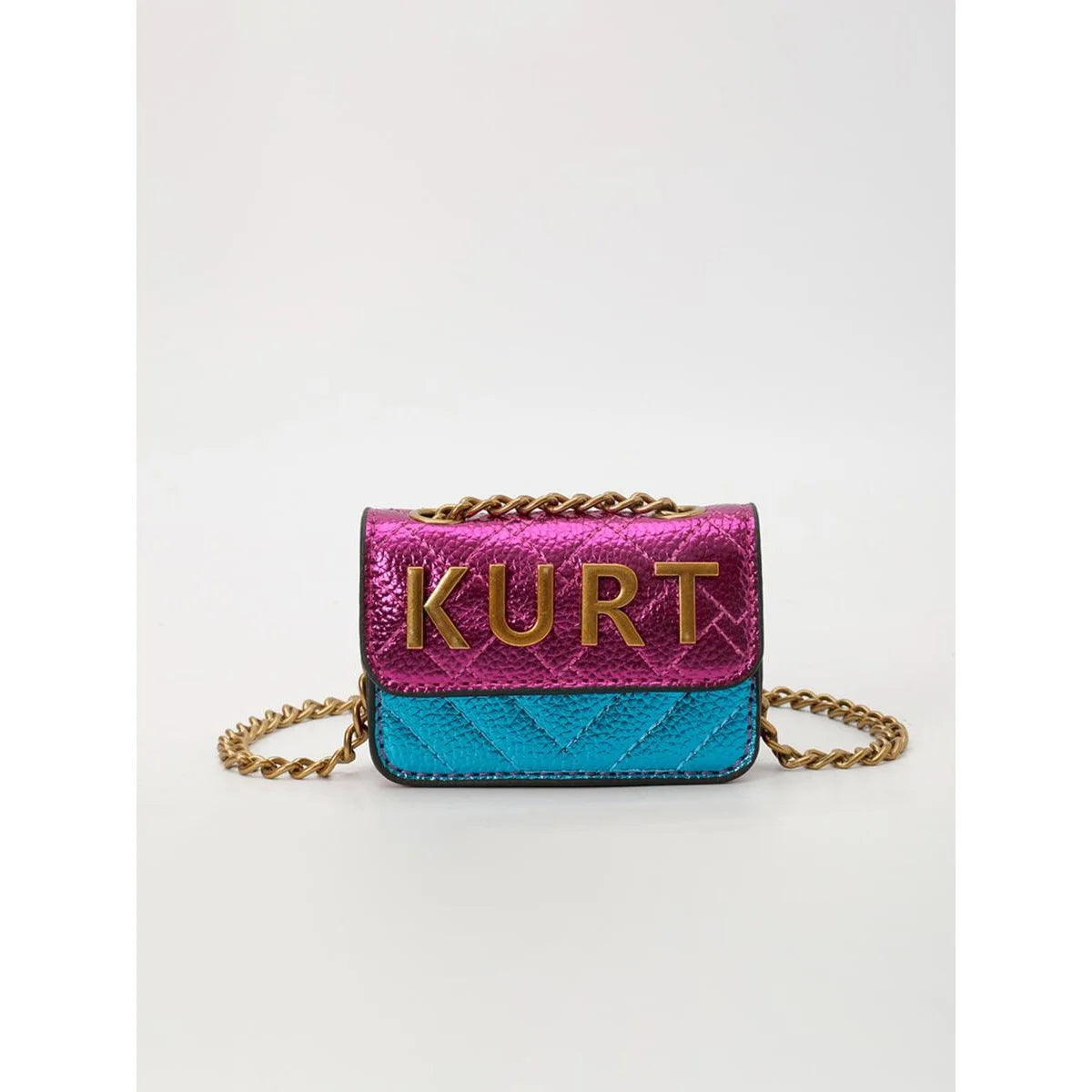 Mini Magnetic Crossbody Bag, Letter Flap & Chain Strap, Zipper Closure, Multi-Color for Daily & Office.