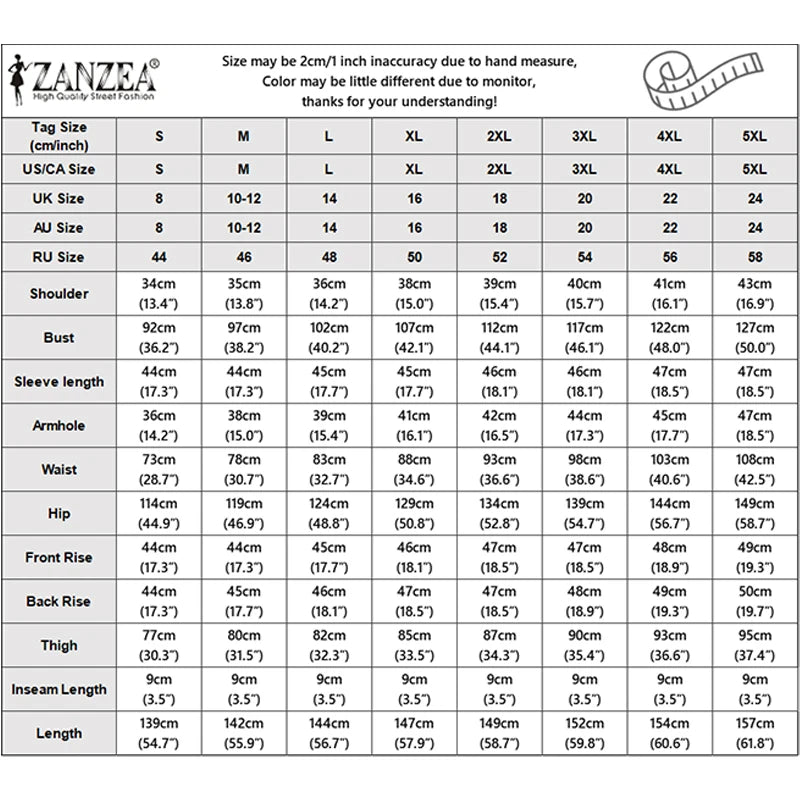 ZANZEA OL Work Party Women Jumpsuits Solid Color Summer 3/4 Sleeve Sevy V Neck Rompers Solid Playsuits Wide Leg Pants Streetwear