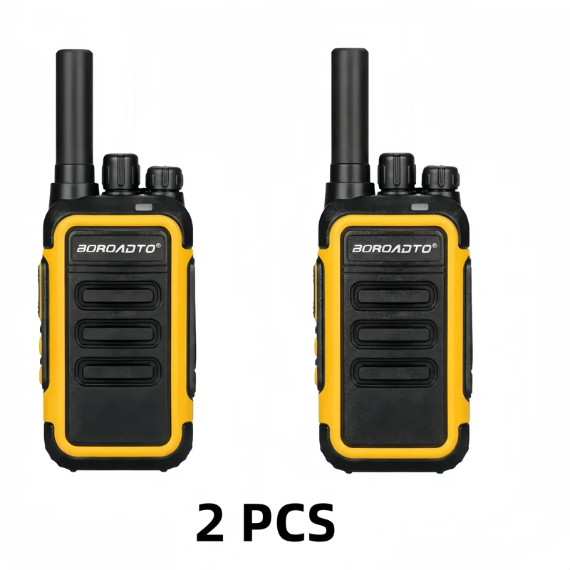 MOTOLOLA 2Pcs Mini Walkie Talkie Portable Two-Way Radio UHF Transceiver Set USB-C Rechargeable Walkie Talkies Long Range COD