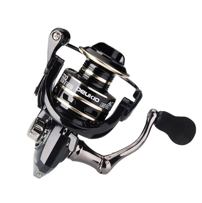 Spinning Reel Max Drag 12KG for Fishing AC800-7000 Reel Metal Spool Handle Sea Jig Carp Reel Fishing Coil Wheel