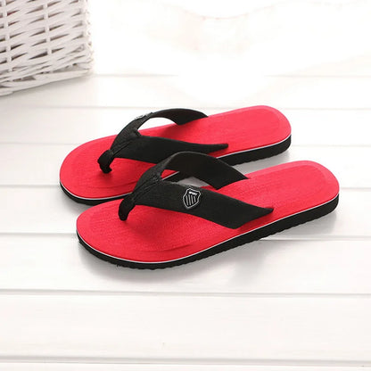 Hot High Quality Men Beach Shoes Summer Casual Flat Slippers Male Indoor Bathroom Anti-Slip Flip Flops Man Flip-Flops Men Sandal