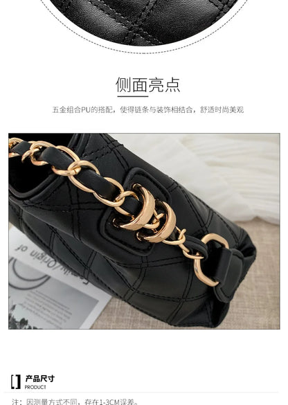 Design Handbag Shoulder Bags for Women Small Luxury Crossbody Bag High Quality Soft Leather Purse New Ladies Small Square Bag