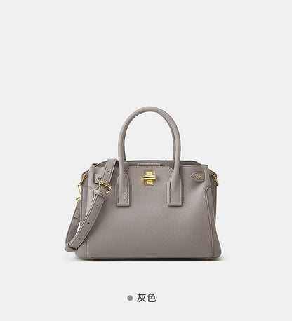 Fashion Beige High Quality PU Leather Bags Women Shoulder Bag Ladies Luxury Tote Strap Female Crossbody Handbag