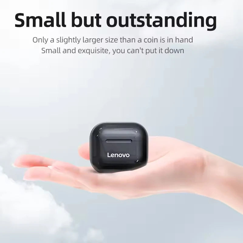 Original Lenovo LP40 Wireless Headphones TWS Bluetooth Earphones Touch Control Sport Headset Stereo Earbuds For Phone Android