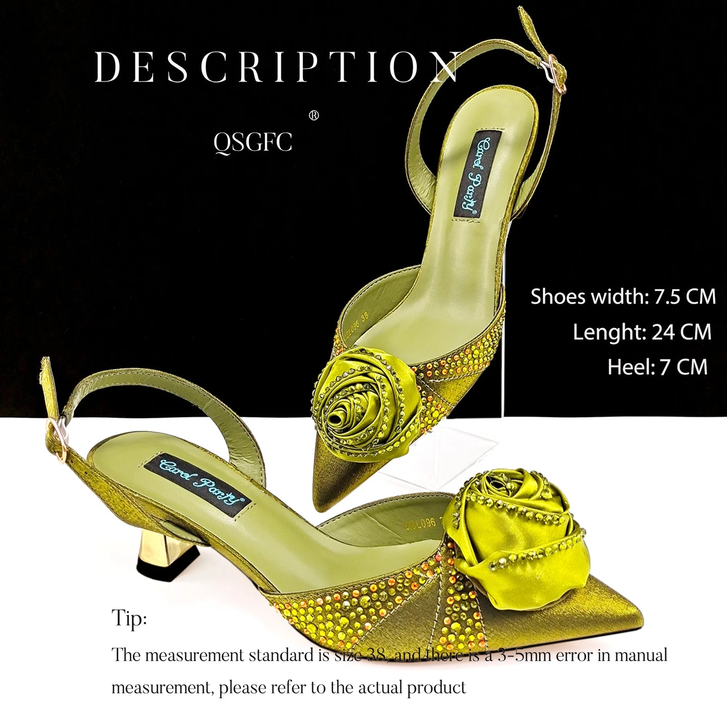 New Party Shoes And Bag Set Nigeria Handmade Flowers Decoration Lady Fashion Shoes and Bag Set for Wedding