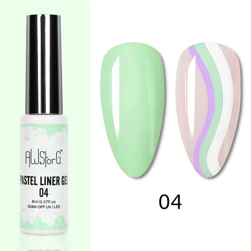 AWStorG 5ML Colorful Laser Cat Magnetic Gel Blue Glitter Shine Soak Off  Semi Permanent  UV Gel Nail Art Varnish Nail Supplies