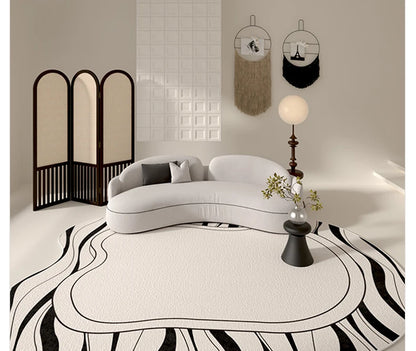 Living Room Carpet Home Decoration Luxury Modern Rug Big Size Irregular Floor Mat Anti-slip Bedroom Large Area Rugs שָׁטִיחַ 양탄자