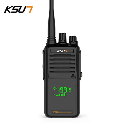 KSUN Walkie Talkie Waterproof Walkie Talkie Long Range Communication VHF Radio Professional Transceivers Radio For Kayak P85