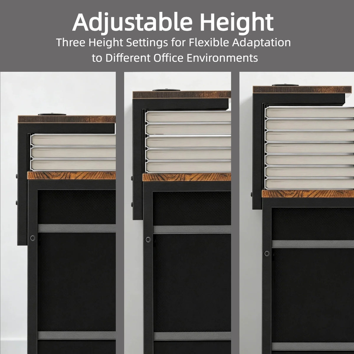 47Inch Computer Desk with Storage Drawers, Gaming Desk with LED Lighting and USB Ports, Home Office Desk with Monitor Stand, Suitable for Studies, Available in 4 Colours