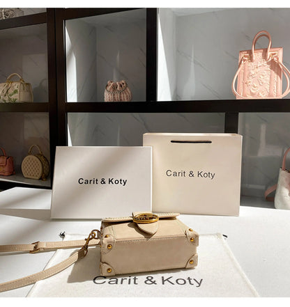 2025 Winter New in Handbags and Luxury Designer Bags for Party Popular and Delicate Square Make Up Handbag with Premium Leather