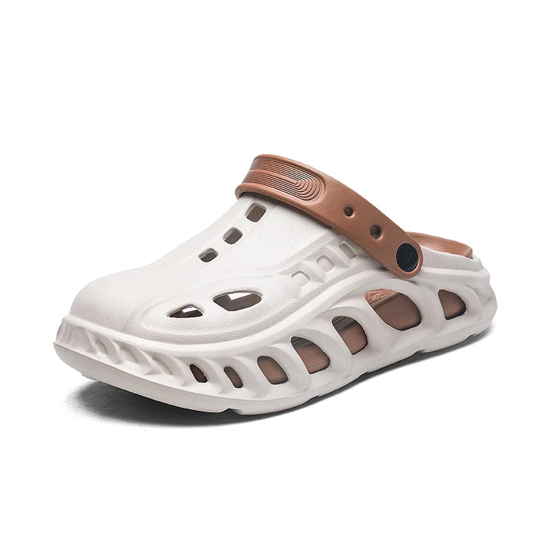 Dropship Men's Sandals Outdoor Slippers Beach Comfortable Slides Thick Soft Clogs Water Shoes Men Casual Shoes Men Beach Sandals