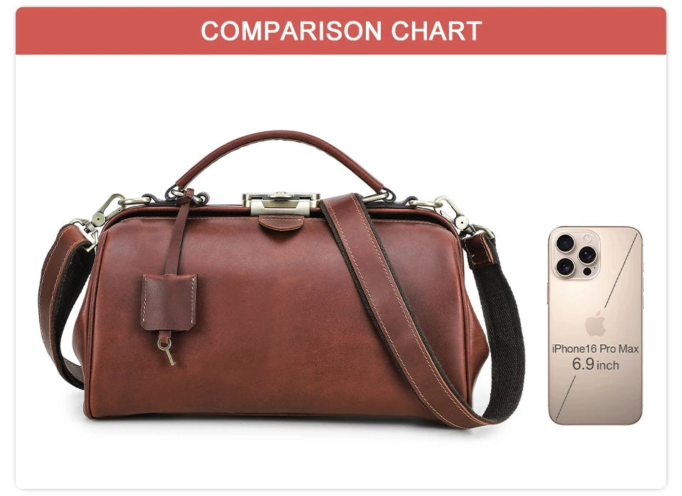 CONTACT'S Genuine Leather Top Handle Bags for Women Sling Shoulder Bags Tote Bag Handbags Metal Frame Female Bags Ladies Fashion