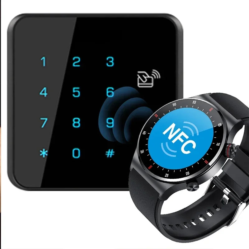 GPS ECG+PPG Bluetooth Call Smart Watch Men 2025 Sports Bracelet NFC Waterproof Custom Watch Face Men SmartWatch For IOS Android