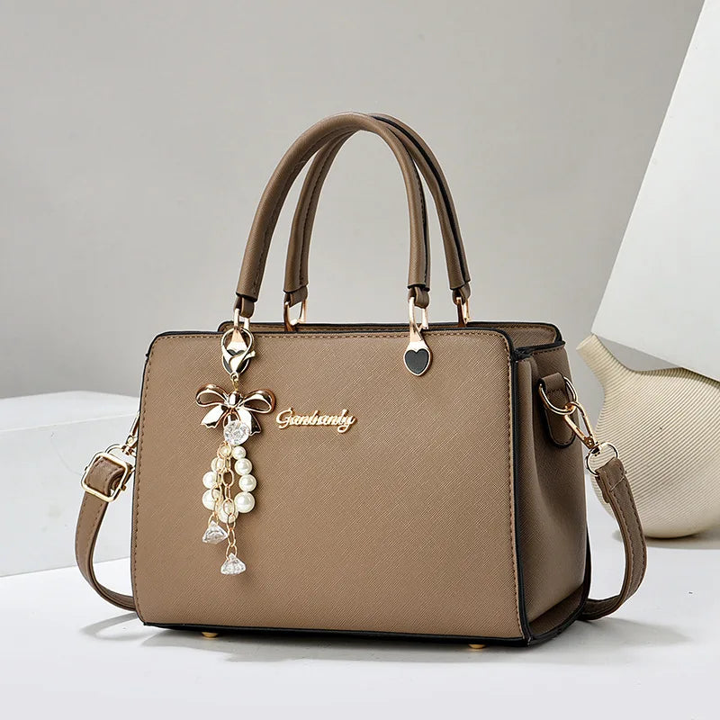 New Women bag Shoulder bag Handbag for women 2026 Crossbody bag pattern PU Portable bucket bag ladies messenger bag