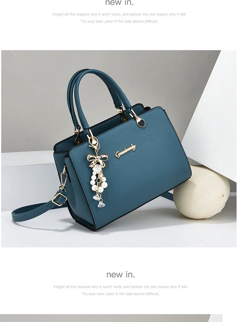 New Women bag Shoulder bag Handbag for women 2026 Crossbody bag pattern PU Portable bucket bag ladies messenger bag