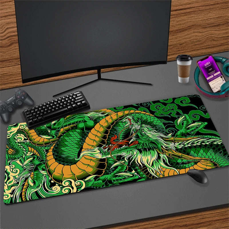 Gamer Mousepads Dragon Desk Mat 40x90cm Mouse Pad Office Pc Accessory Desk Pads Large Mousepad Keyboard Mouse Mats For Computer