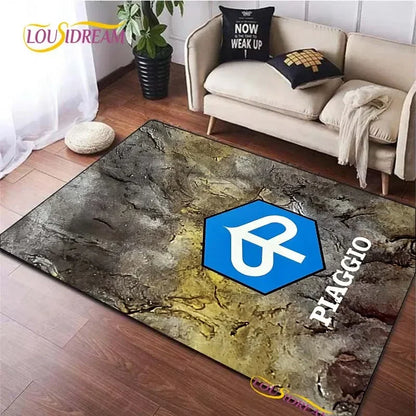 Modern Fashion Piaggios Moto Carpet for Living Room Bedroom Sofa Area Rug decor Kitchen un-slip floor Mat Alfombra birthday gift