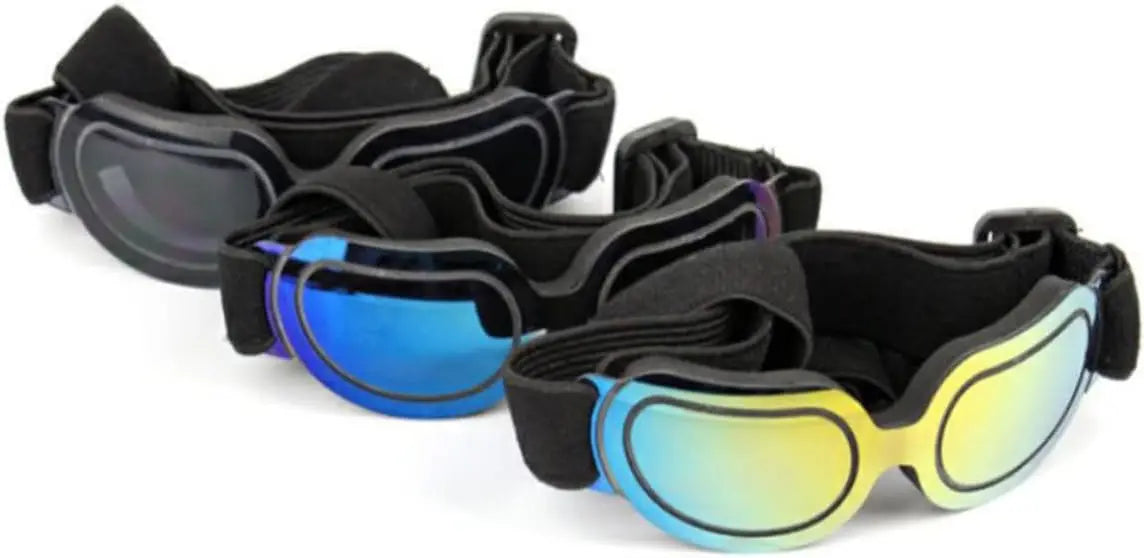 1pc Dog Sunglasses with Uv Foldable for Dogs Pet Eyewear with Strap Black Pet for Outdoor Activities Dogs Accessories