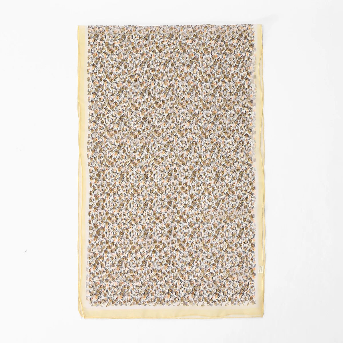 New Fashion Women Georgette Hijab Scarf Floral Printed Long Shawl Spring Summer Thin Beach Sunscreen Shawl Bandana 160*50cm