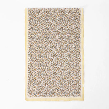 New Fashion Women Georgette Hijab Scarf Floral Printed Long Shawl Spring Summer Thin Beach Sunscreen Shawl Bandana 160*50cm
