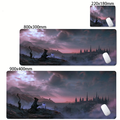 Cool New Bloodborne Gamer Play Mats E-sports Mousepad Large Gaming Mouse Pad Keyboards Table Mat Office Accessories Desk Rug