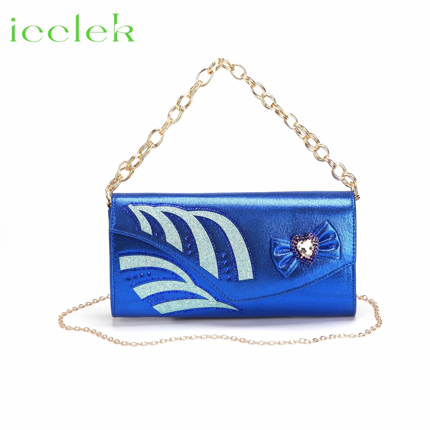 2024 New Arrival Elegant Style Fuchsia Color Low Heels Nigeria Popular Design African Ladies Shoes And Bag Set
