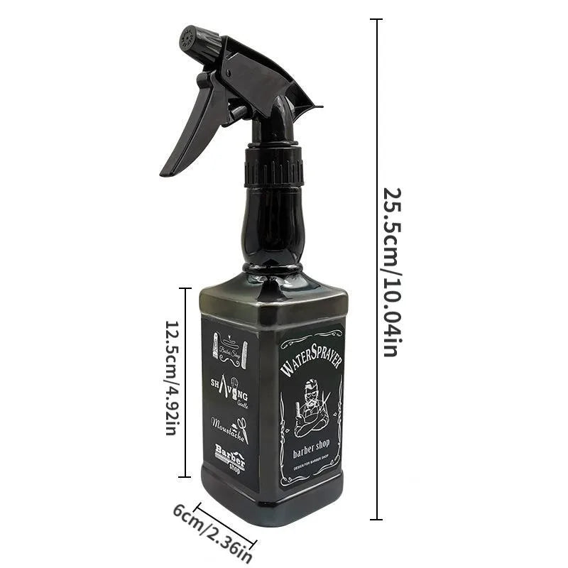 1Pc Hairdressing Spray Bottle Salon Water Oil Head Spray Retro Gardening Tool